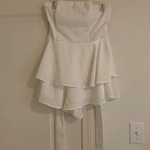 Boutique White Romper